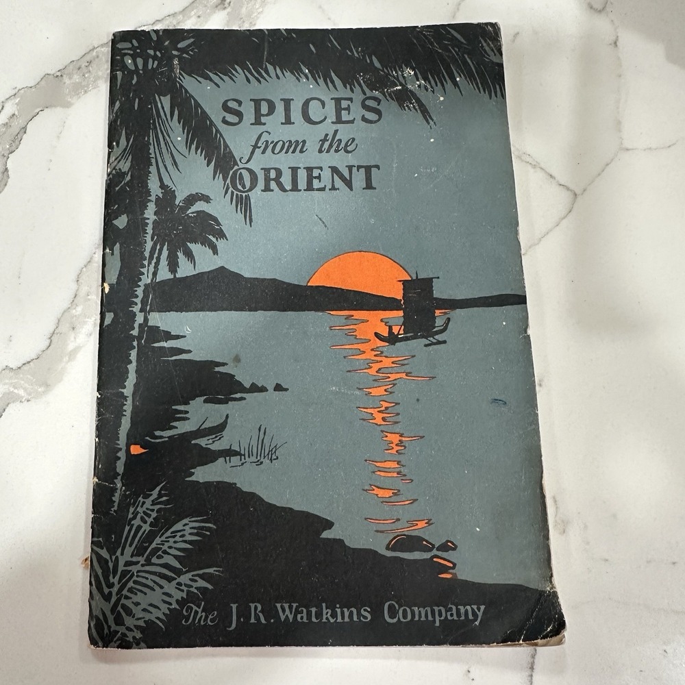 1927‎ Booklet Spices Orient J R Watkins Spice Company Advertising VG